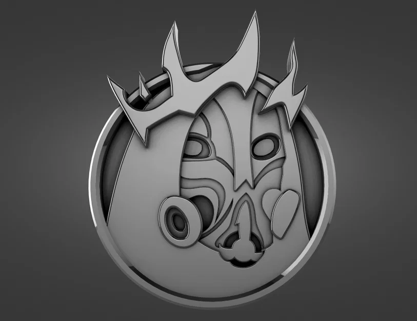 Mô hình huy hiệu Hades (Medallion) trong Fortnite Chapter 5 Season 2 - Image 3