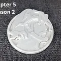 Mô hình 3D huy hiệu Medallion Zeus - Fortnite Chapter 5 Season 2 - Thumbnail 1