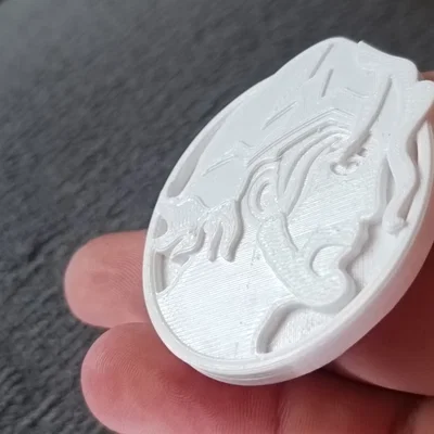 Mô hình 3D huy hiệu Medallion Zeus - Fortnite Chapter 5 Season 2
