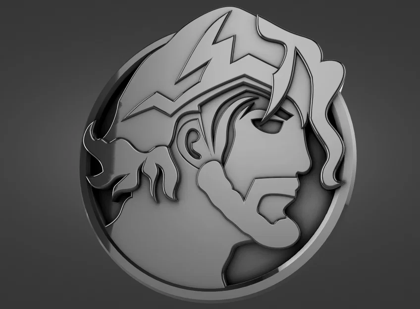 Mô hình 3D huy hiệu Medallion Zeus - Fortnite Chapter 5 Season 2 - Image 3