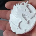 Móc khóa huy hiệu Cerberus Fortnite 3D in ấn - Thumbnail 2