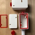 Hộp nối nhỏ 45×80×50mm, 2 đầu vào, kèm gasket/seal mềm dẻo - Thumbnail 2