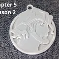 Móc khóa Fortnite Medallion Zeus - Mô hình 3D in ấn chi tiết - Thumbnail 1