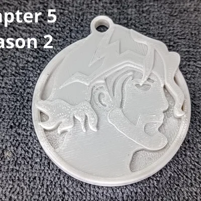 Móc khóa Fortnite Medallion Zeus - Mô hình 3D in ấn chi tiết