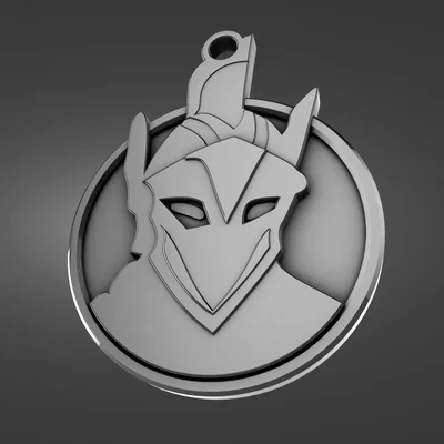 Mô hình in 3D huy hiệu Medallion Ares (Fortnite Chapter 5 Season 2)