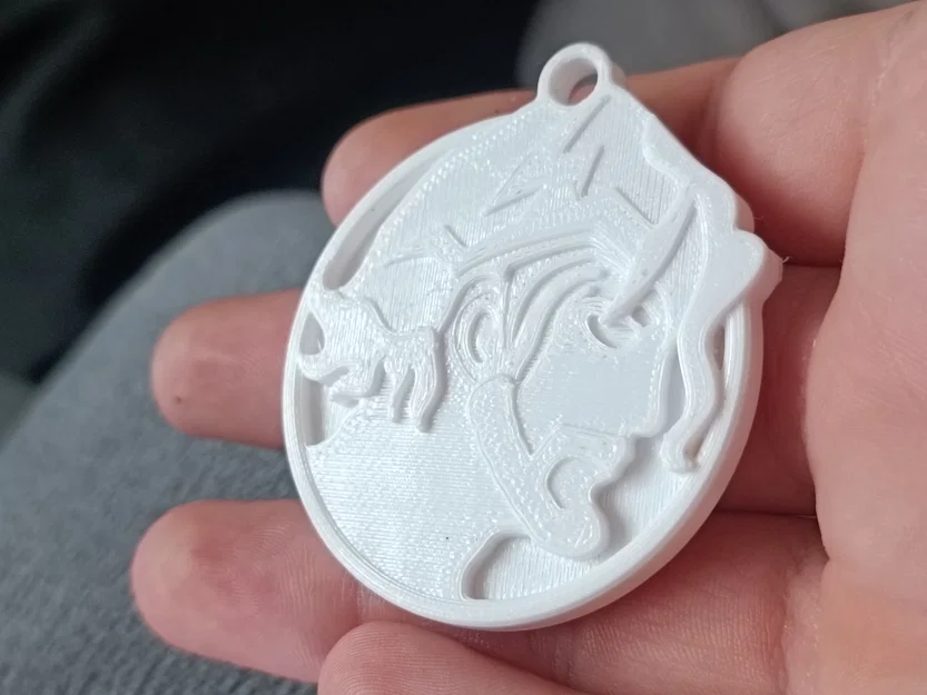 Móc khóa Fortnite Medallion Zeus - Mô hình 3D in ấn chi tiết - Image 2