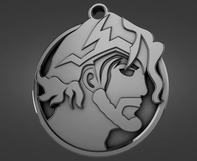 Móc khóa Fortnite Medallion Zeus - Mô hình 3D in ấn chi tiết - Image 3