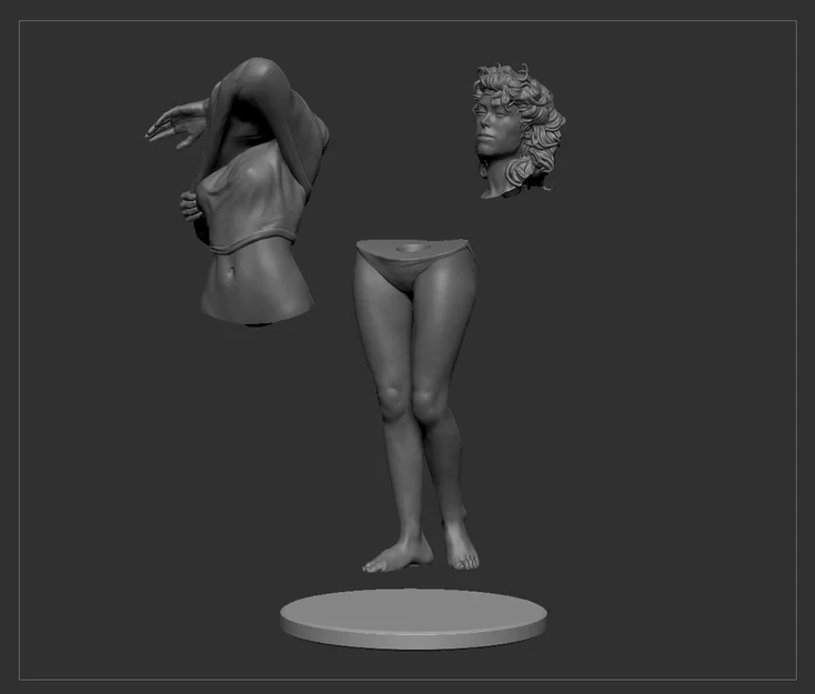 Mô hình Ellen Ripley trong phim Alien - File 3D in ấn chi tiết - Image 1