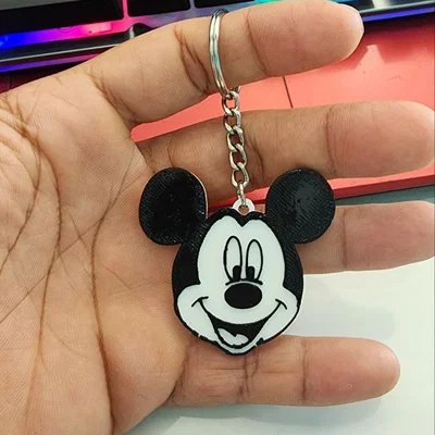 Móc khóa Mickey Mouse 3D - Phụ kiện đáng yêu cho fan Disney