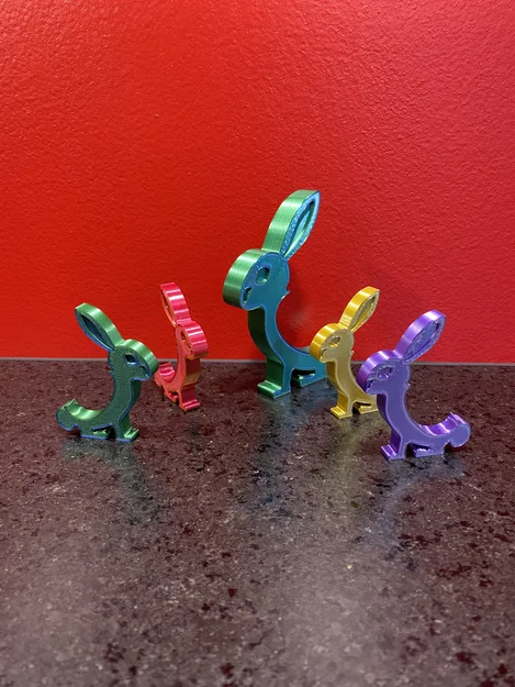 Mô hình in 3D giá đỡ trứng Kinder hình chú thỏ Phục Sinh - Image 2