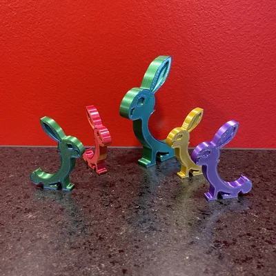 Mô hình in 3D giá đỡ trứng Kinder hình chú thỏ Phục Sinh
