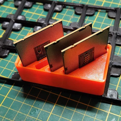 Khay đựng CPU Intel Xeon (Gridfinity) - Bảo vệ linh kiện chuyên nghiệp