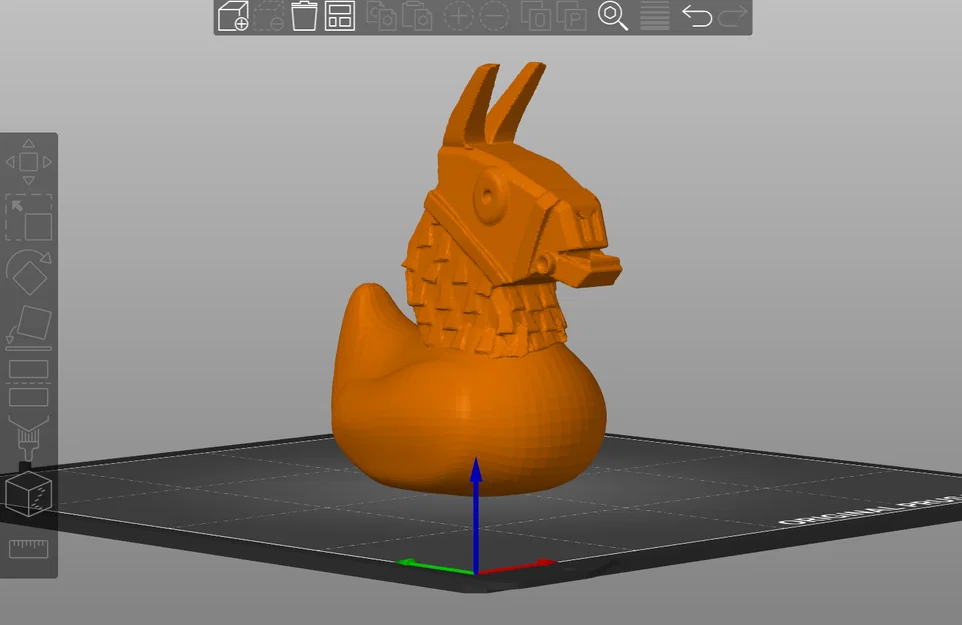 Mô hình 3D Fortnite Loot Llama Jeep Duck - Độc lạ cho game thủ - Image 1