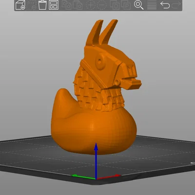 Mô hình 3D Fortnite Loot Llama Jeep Duck - Độc lạ cho game thủ