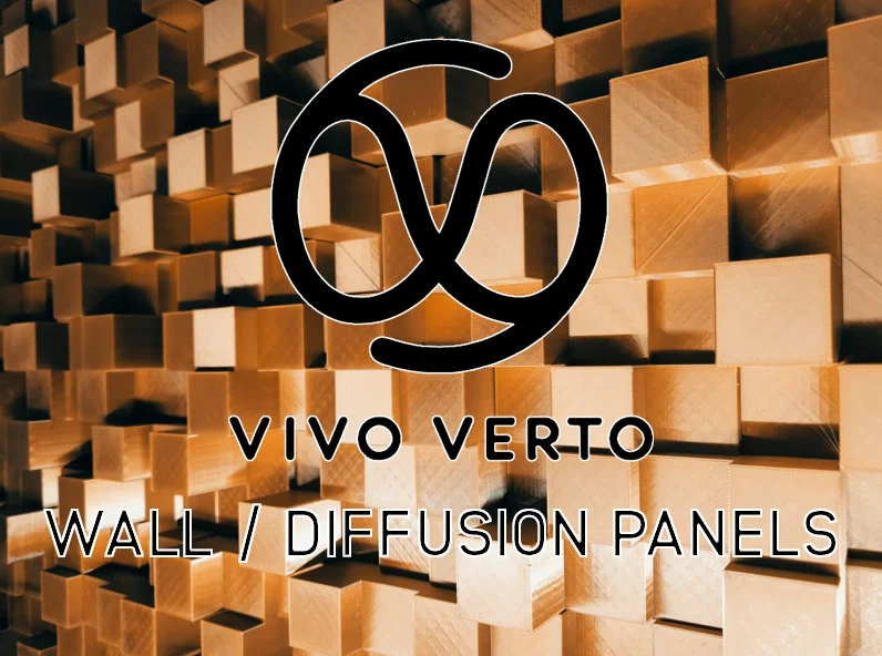 VivoVerto Diffusion Panels – Bộ panel tường in 3D - Image 1