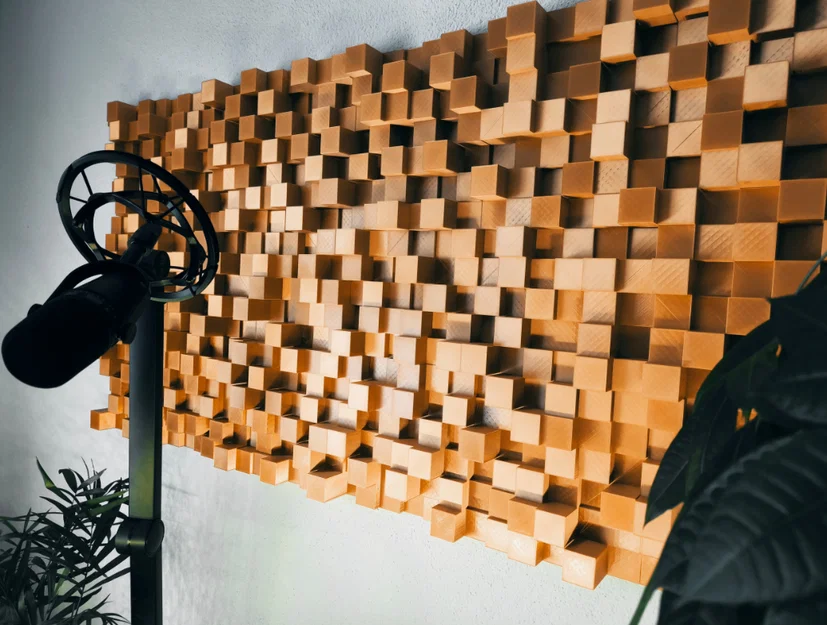VivoVerto Diffusion Panels – Bộ panel tường in 3D - Image 2