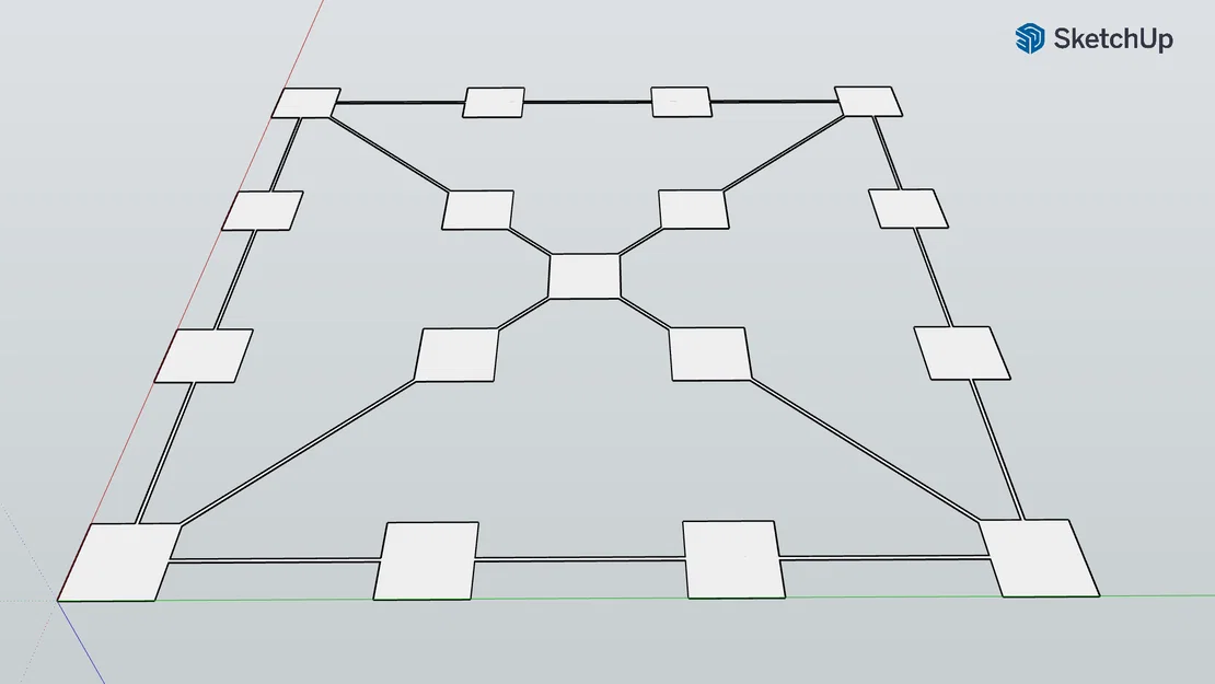 Lưới cân chỉnh bed Ender 3 Ultimate 4x4 (workaround ABL) - Image 1