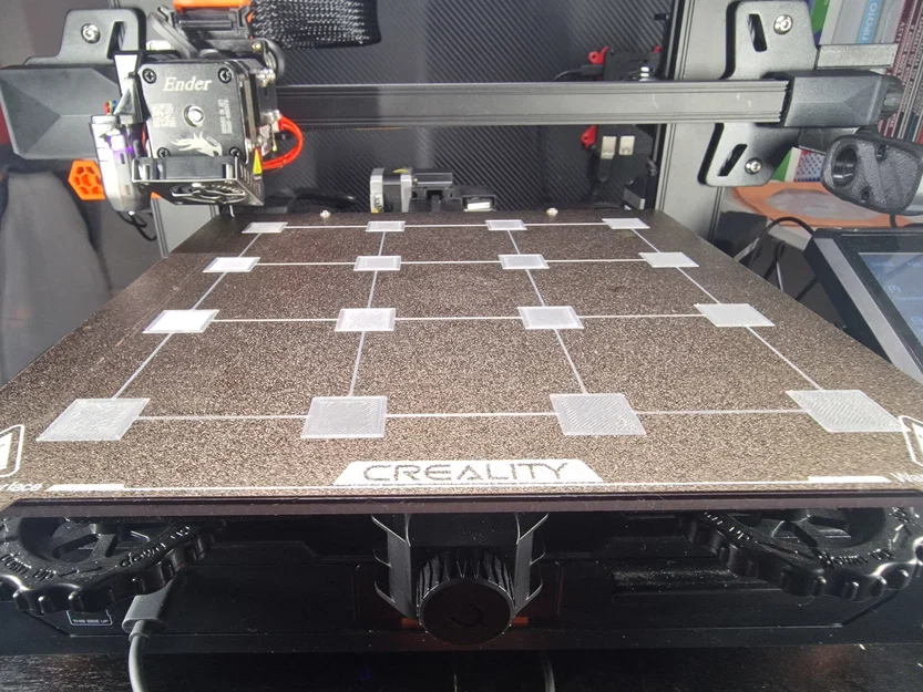 Lưới cân chỉnh bed Ender 3 Ultimate 4x4 (workaround ABL) - Image 2