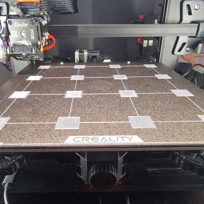 Lưới cân chỉnh bed Ender 3 Ultimate 4x4 (workaround ABL)