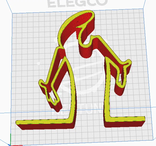 Mô hình trang trí 3D La Linea độc đáo cho bàn làm việc - Image 1