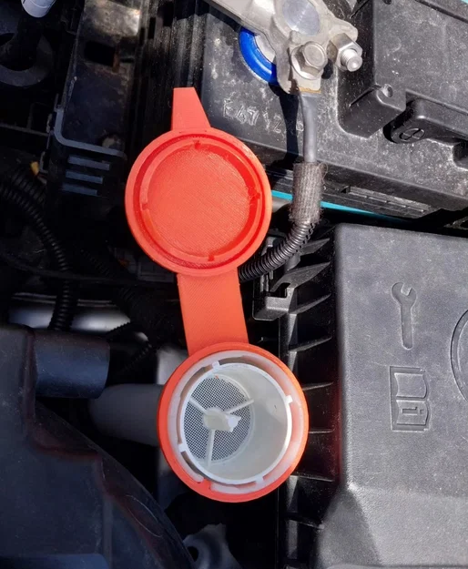 Nắp bình nước rửa kính cho xe Opel Astra H - Giải pháp in 3D tiện lợi - Image 3