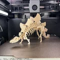 Thẻ Kit Card Xếp Hình 3D Stegosaurus - Thumbnail 1