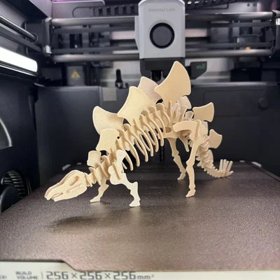 Thẻ Kit Card Xếp Hình 3D Stegosaurus
