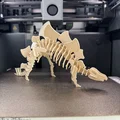 Thẻ Kit Card Xếp Hình 3D Stegosaurus - Thumbnail 2