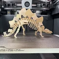 Thẻ Kit Card Xếp Hình 3D Stegosaurus - Thumbnail 3