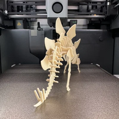 Thẻ Kit Card Xếp Hình 3D Stegosaurus