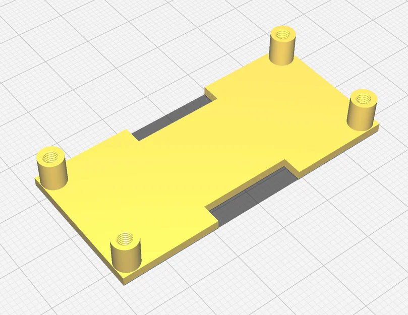 Đế gắn mạch RAK Wireless 19007 (Mounting Plate) - File in 3D - Image 1