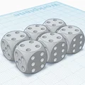 Mô hình xúc xắc 3D (dice) cổ điển - Dễ in, bền bỉ và đẹp mắt - Thumbnail 1