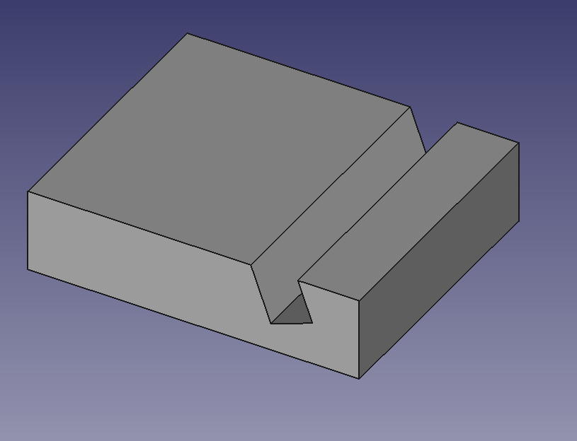 Chân đế điện thoại để bàn 3D in đơn giản và chắc chắn - Image 1