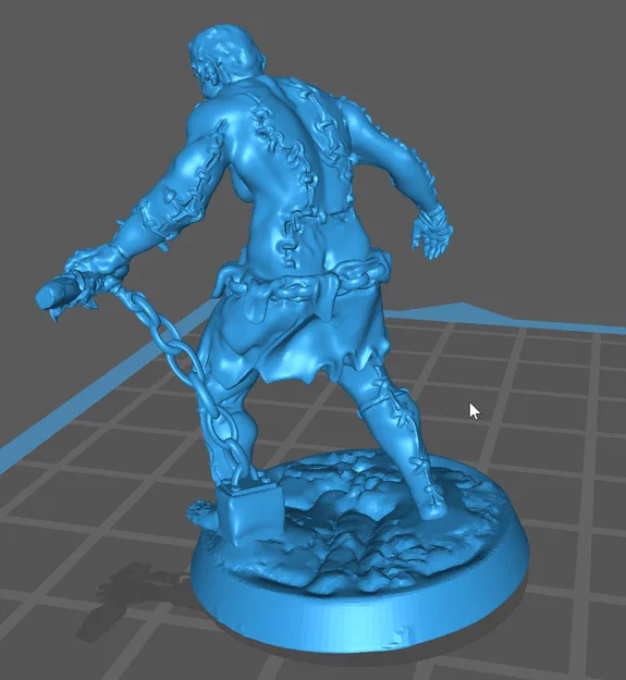 D&D Flesh Golem – Mô hình quái vật để in 3D - Image 2