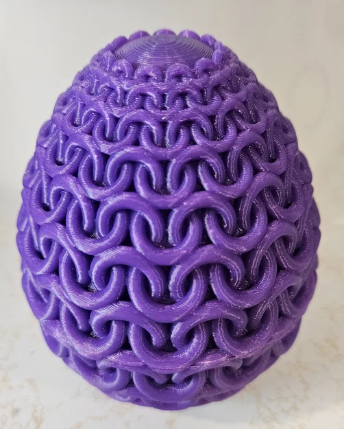 Quả Trứng Đan Len (Knitted Egg) - Image 1