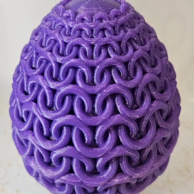 Quả Trứng Đan Len (Knitted Egg)