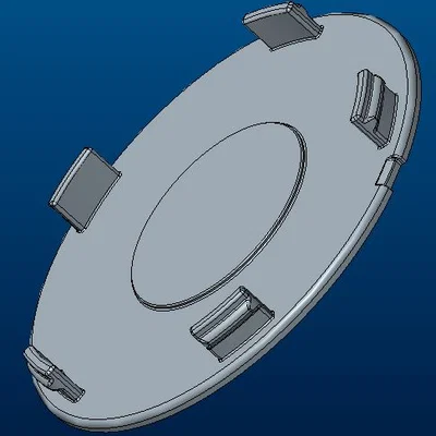 Nắp chụp mâm BMW Alpina - File in 3D thay thế chuẩn OEM