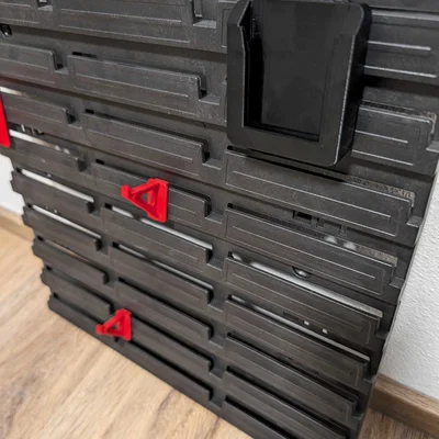 Giá treo pin Parkside 20V cho tấm bảng treo tường tiện dụng
