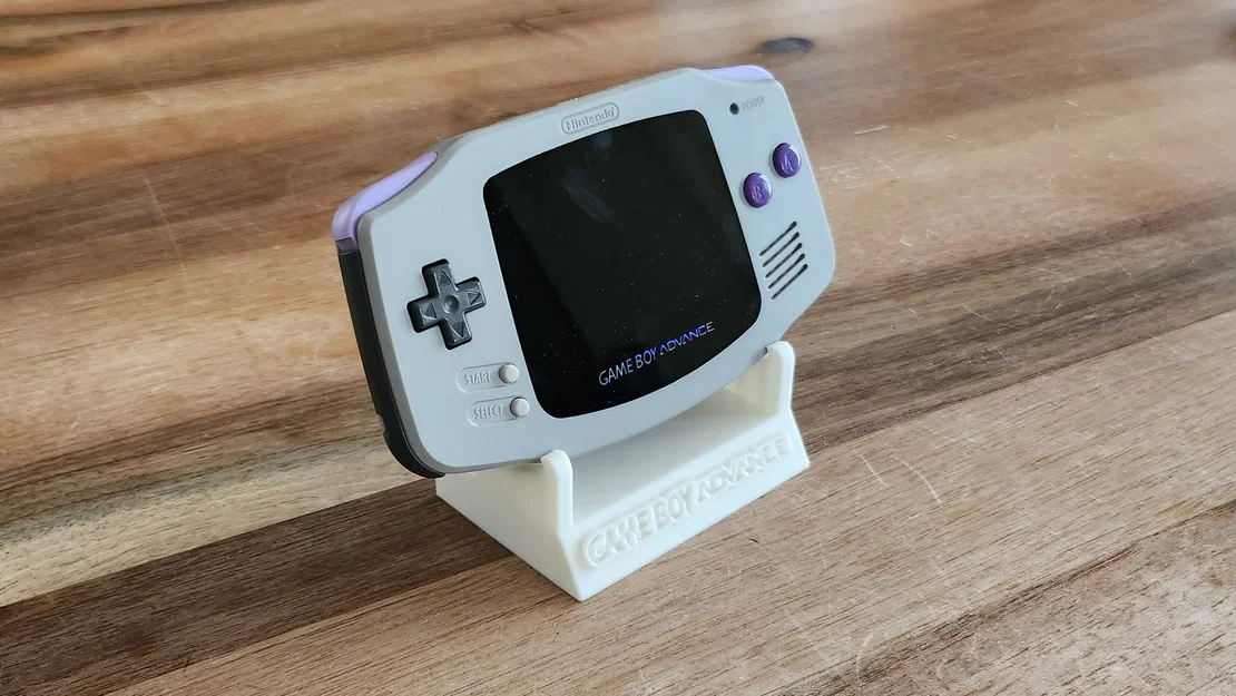 Giá đỡ trưng bày Gameboy Advance thiết kế đẹp mắt in 3D - Image 1