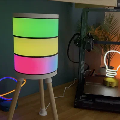 Làm Đèn SMART WiFi Từ Cuộn Filament Rỗng