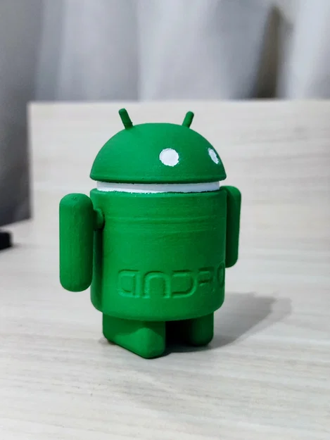 Mô hình chú robot Android Mini cực dễ thương để trang trí bàn làm việc - Image 1