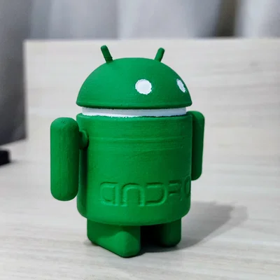 Mô hình chú robot Android Mini cực dễ thương để trang trí bàn làm việc