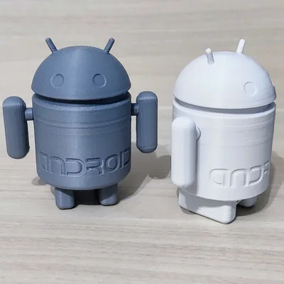 Mô hình chú robot Android Mini cực dễ thương để trang trí bàn làm việc