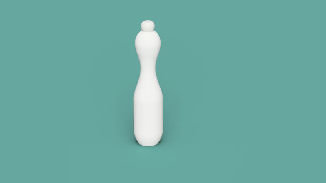 Mô hình con ki (Kegel Pin) in 3D cho bộ môn Bowling chín chốt - Image 1
