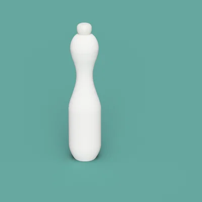 Mô hình con ki (Kegel Pin) in 3D cho bộ môn Bowling chín chốt