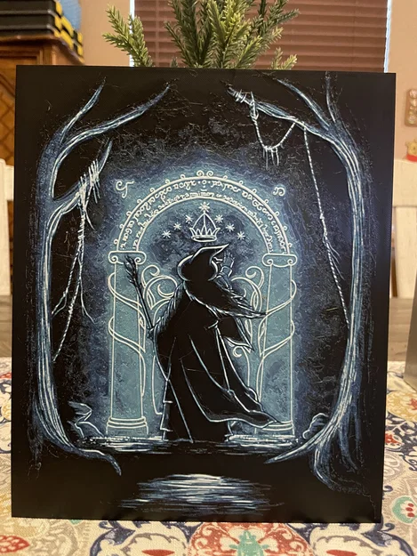 Hueforge - Lord of the Rings - Mũ Núi của Gandalf - Image 3