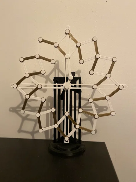 Kinetic Clock – Đồng hồ kinetic xoay - Image 1