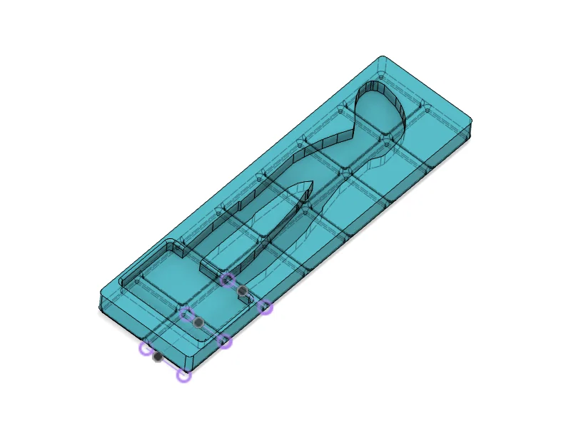 Khay 3D đựng kìm Knipex Cobra 87-01-250 hệ Gridfinity - Image 2