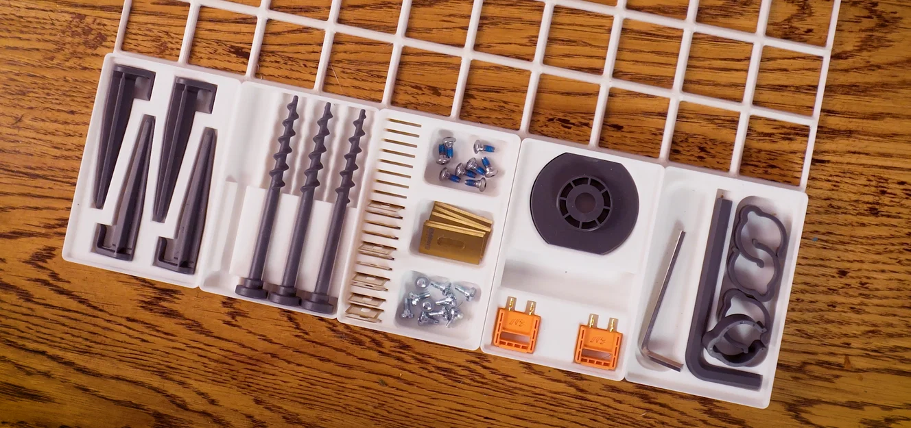 Hộp đựng phụ kiện Mammotion Luba Bits Boxes (Gridfinity) - Image 3