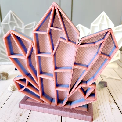 Kệ Trưng Bày Pha Lê Nhỏ (Small Crystal Display Shelf)